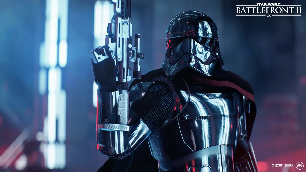 Captain Phasma from Star Wars Battlefront II